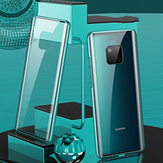 Luxury Aluminum Metal Frame Mirror Cover Case 360 Degrees T02 for Huawei Mate 20 Pro Green