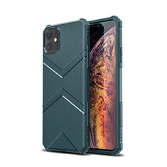 Luxury Carbon Fiber Twill Soft Case C01 for Apple iPhone 11 Green