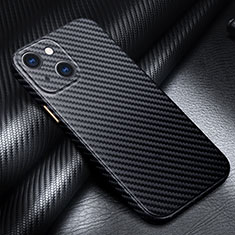 Luxury Carbon Fiber Twill Soft Case C01 for Apple iPhone 13 Black