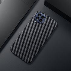Luxury Carbon Fiber Twill Soft Case Cover for Samsung Galaxy M53 5G Black