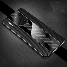 Luxury Carbon Fiber Twill Soft Case T01 for Huawei Mate 30 Black