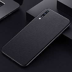 Luxury Carbon Fiber Twill Soft Case T01 for Samsung Galaxy A70S Black