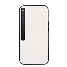 Luxury Leather Matte Finish and Plastic Back Cover Case BH3 for Huawei Mate Xs 2 White
