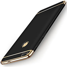 Luxury Metal Frame and Plastic Back Case for Huawei GR3 (2017) Black