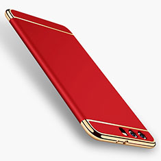 Luxury Metal Frame and Plastic Back Case for Huawei Honor 9 Red