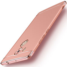 Luxury Metal Frame and Plastic Back Case for Huawei Mate 8 Rose Gold