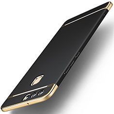 Luxury Metal Frame and Plastic Back Case for Huawei P9 Black