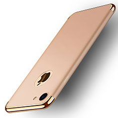 Luxury Metal Frame and Plastic Back Case M02 for Apple iPhone 7 Gold