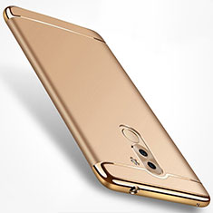 Luxury Metal Frame and Plastic Back Case M02 for Huawei Honor 6X Pro Gold