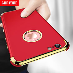 Luxury Metal Frame and Plastic Back Case M06 for Apple iPhone 6 Red