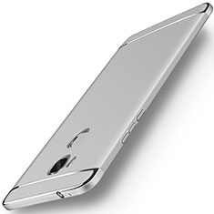 Luxury Metal Frame and Plastic Back Cover Case M01 for Huawei GR5 Silver