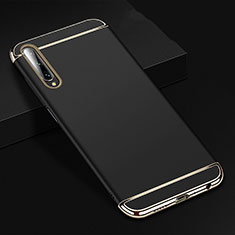 Luxury Metal Frame and Plastic Back Cover Case M01 for Huawei Honor 9X Pro Black
