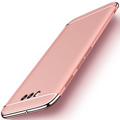 Luxury Metal Frame and Plastic Back Cover Case M01 for Huawei Honor Magic Rose Gold