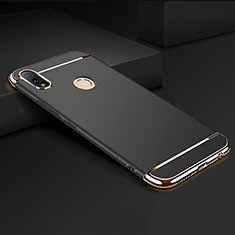 Luxury Metal Frame and Plastic Back Cover Case M01 for Huawei Honor V10 Lite Black
