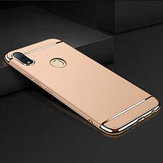 Luxury Metal Frame and Plastic Back Cover Case M01 for Huawei Honor V10 Lite Gold