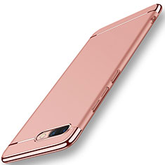 Luxury Metal Frame and Plastic Back Cover Case M01 for Huawei Honor V10 Rose Gold