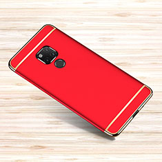 Luxury Metal Frame and Plastic Back Cover Case M01 for Huawei Mate 20 X Red