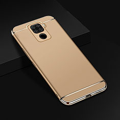Luxury Metal Frame and Plastic Back Cover Case M01 for Huawei Nova 5z Gold