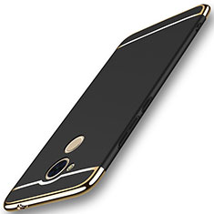 Luxury Metal Frame and Plastic Back Cover Case M01 for Huawei Nova Smart Black