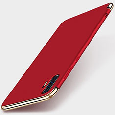 Luxury Metal Frame and Plastic Back Cover Case M01 for Huawei P30 Pro Red
