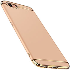 Luxury Metal Frame and Plastic Back Cover Case M01 for Oppo A3 Gold
