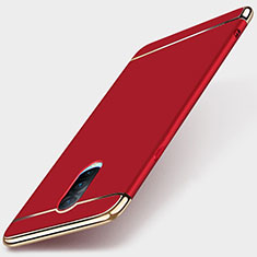Luxury Metal Frame and Plastic Back Cover Case M01 for Oppo RX17 Pro Red