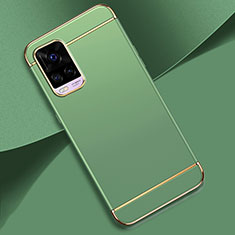 Luxury Metal Frame and Plastic Back Cover Case M01 for Vivo V20 Pro 5G Matcha Green