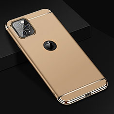 Luxury Metal Frame and Plastic Back Cover Case T01 for Apple iPhone 11 Pro Max Gold
