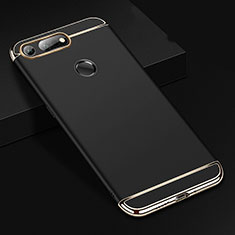 Luxury Metal Frame and Plastic Back Cover Case T01 for Huawei Honor V20 Black