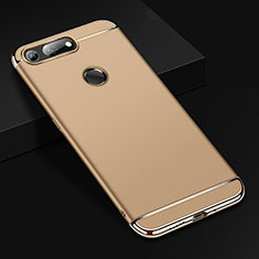 Luxury Metal Frame and Plastic Back Cover Case T01 for Huawei Honor View 20 Gold
