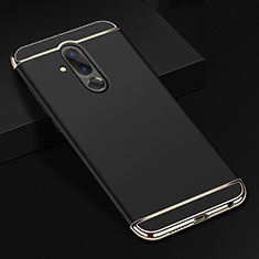 Luxury Metal Frame and Plastic Back Cover Case T01 for Huawei Mate 20 Lite Black
