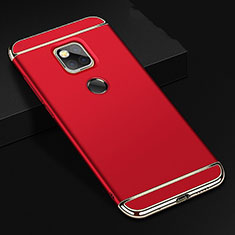Luxury Metal Frame and Plastic Back Cover Case T01 for Huawei Mate 20 X 5G Red