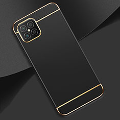 Luxury Metal Frame and Plastic Back Cover Case T01 for Huawei Nova 8 SE 5G Black