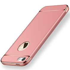 Luxury Metal Frame and Plastic Back Cover for Apple iPhone 5 Rose Gold