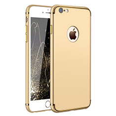 Luxury Metal Frame and Plastic Back Cover for Apple iPhone 6 Plus Gold