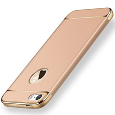 Luxury Metal Frame and Plastic Back Cover for Apple iPhone SE Gold