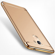 Luxury Metal Frame and Plastic Back Cover for Huawei Honor 6A Gold