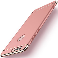 Luxury Metal Frame and Plastic Back Cover for Huawei Honor 8 Rose Gold