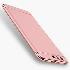 Luxury Metal Frame and Plastic Back Cover for Huawei Honor 9 Rose Gold