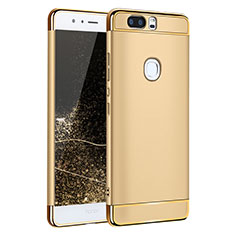 Luxury Metal Frame and Plastic Back Cover for Huawei Honor V8 Gold