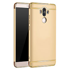 Luxury Metal Frame and Plastic Back Cover for Huawei Mate 9 Gold