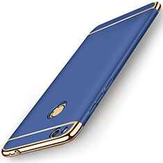 Luxury Metal Frame and Plastic Back Cover for Huawei P8 Lite (2017) Blue