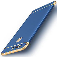 Luxury Metal Frame and Plastic Back Cover for Huawei P9 Blue