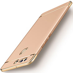 Luxury Metal Frame and Plastic Back Cover for Huawei P9 Plus Gold
