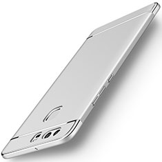 Luxury Metal Frame and Plastic Back Cover for Huawei P9 Plus Silver