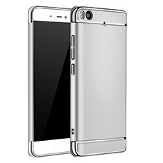 Luxury Metal Frame and Plastic Back Cover for Xiaomi Mi 5S Silver