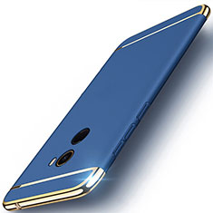 Luxury Metal Frame and Plastic Back Cover for Xiaomi Mi Mix 2 Blue