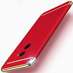 Luxury Metal Frame and Plastic Back Cover for Xiaomi Mi Mix 2 Red