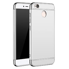 Luxury Metal Frame and Plastic Back Cover for Xiaomi Redmi 4X Silver