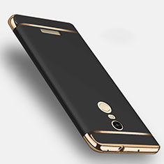 Luxury Metal Frame and Plastic Back Cover for Xiaomi Redmi Note 3 Black